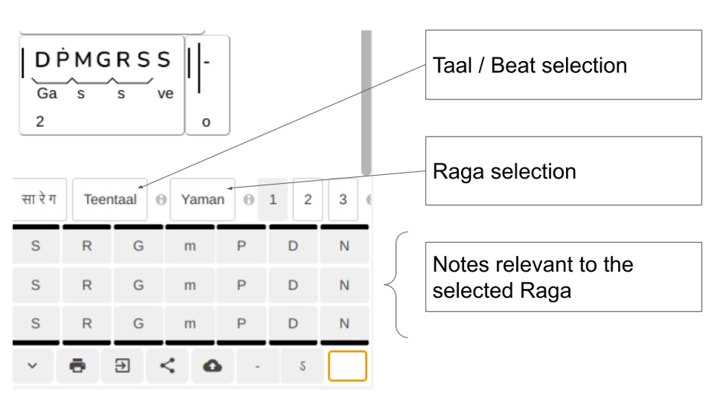 Fig. 5: Interface design that mimics 
    mobile messaging application UI.